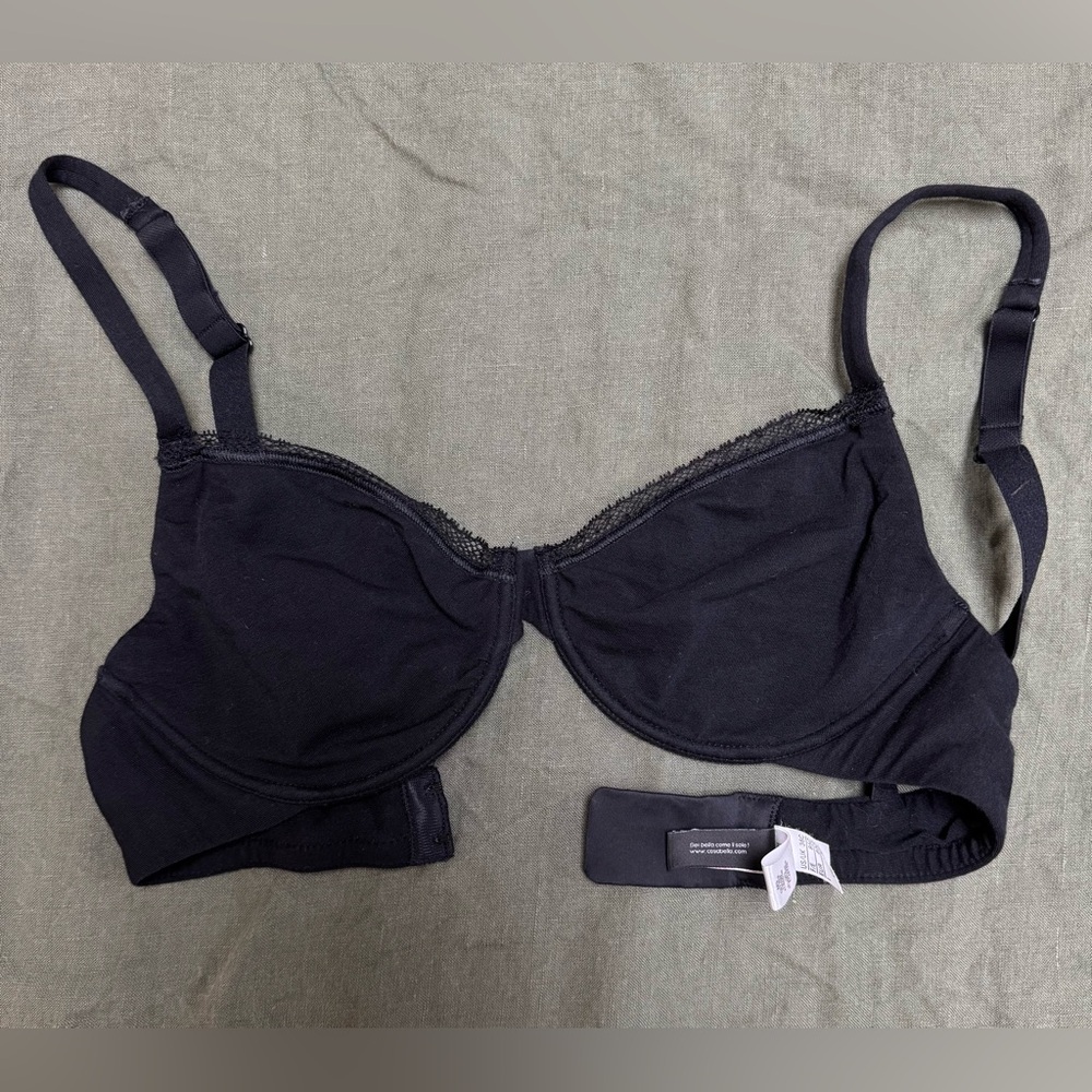 Cosabella Classic Black Underwire Bra // 36C